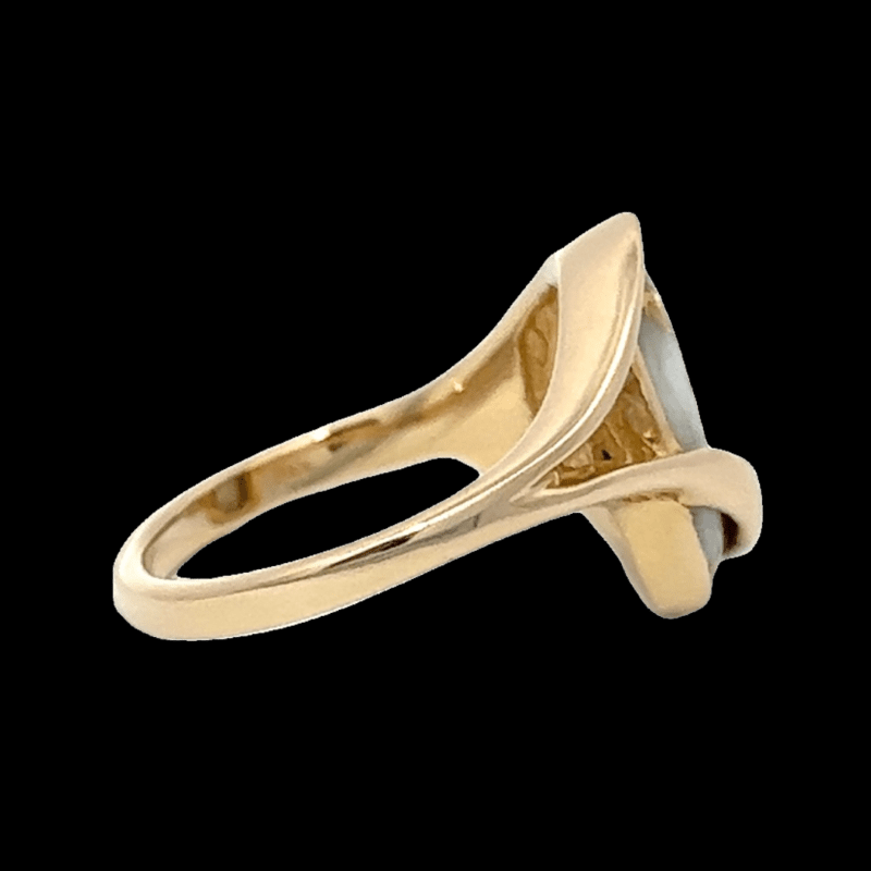Gold quartz, Ring, Alaska Mint, RL549Q