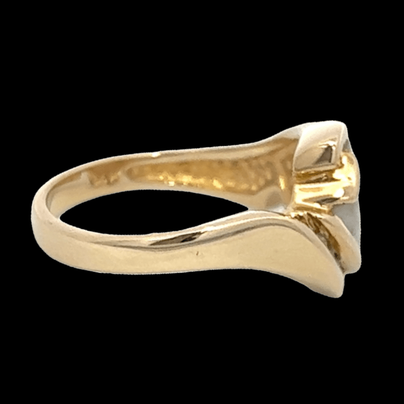 Gold quartz, Ring, Alaska Mint, Diamond, RL589D6Q