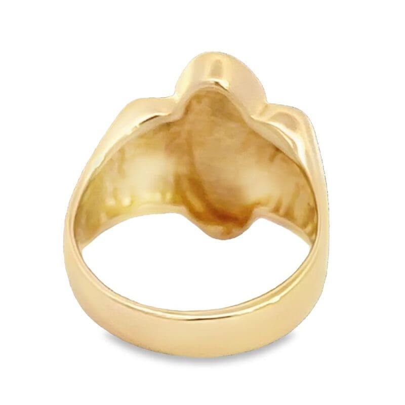 Ladies Diamond & Gold Quartz Ring, Alaska Mint
