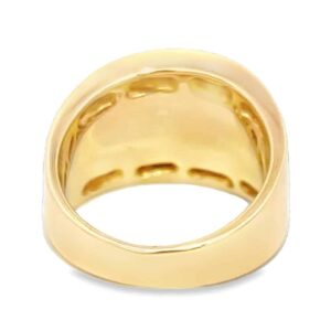 Ladies Gold Quartz & Diamond Ring, Alaska Mint