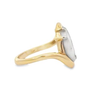 Ladies Gold Quartz Ring, Alaska Mint