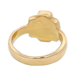 Ladies Gold Quartz & Diamond Ring, Alaska Mint