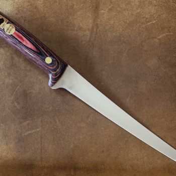 Fillet Knife with Dymond Wood Handle