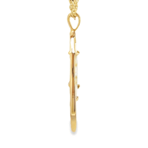Gold Quartz Pendant, Alaska Mint
