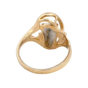 Ladies Gold Quartz Ring, Alaska Mint