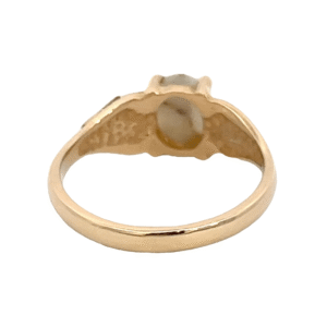 Ladies Gold Quartz & Nugget Ring, Alaska Mint