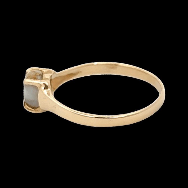 Gold quartz, Ring, Alaska Mint, RLDL19Q7*5