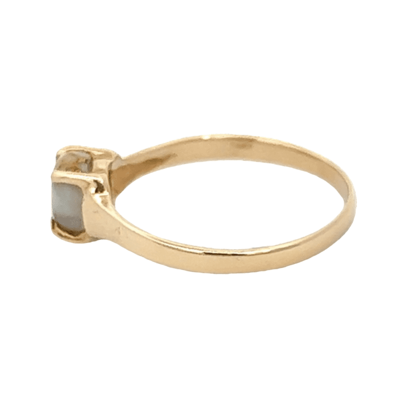 Ladies Gold Quartz Ring RLDL19Q7*5, Alaska Mint