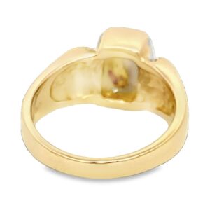 Ladies Gold Quartz Band with Diamonds, Alaska Mint