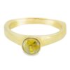 Ladies Gold Quartz Ring, Alaska Mint