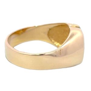 Men's Gold Quartz Ring, Alaska Mint