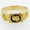 Men’s Gold Nugget Ring
