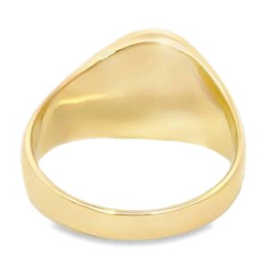 Men's Gold Quartz Ring, Alaska Mint