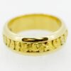 Men's Gold Nugget Ring