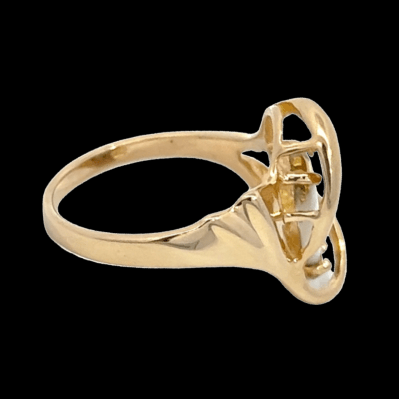 Gold quartz, Ring, Alaska Mint, rl784q