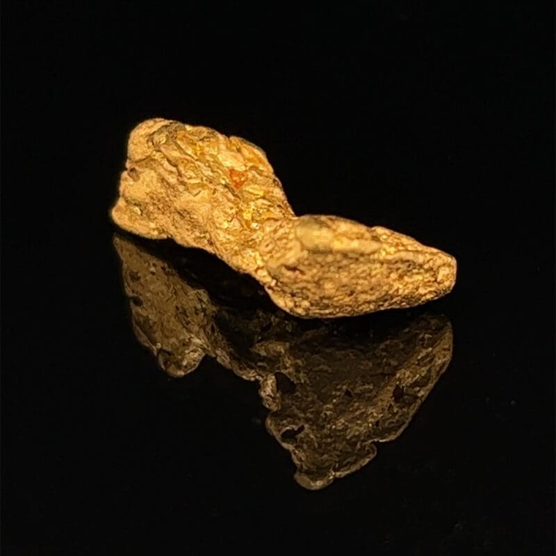 Natural Alaskan Gold Nuggeta7.2 Gram Natural Gold Nugget, Alaska Mint