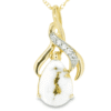 Gold Quartz Pendant, Alaska Mint