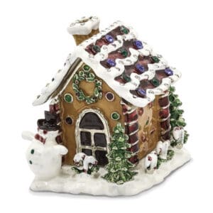 Gingerbread House Trinket Box