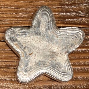 5 oz. Silver Hand-Poured Star
