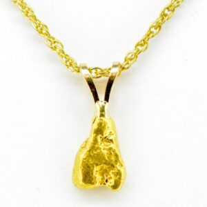 .9 DWT Alaskan Gold Nugget Pendant