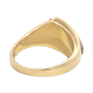 Ladies Gold Quartz & Diamond Ring, Alaska Mint