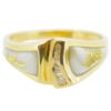 Ladies Gold Quartz & Diamond Ring, Alaska Mint