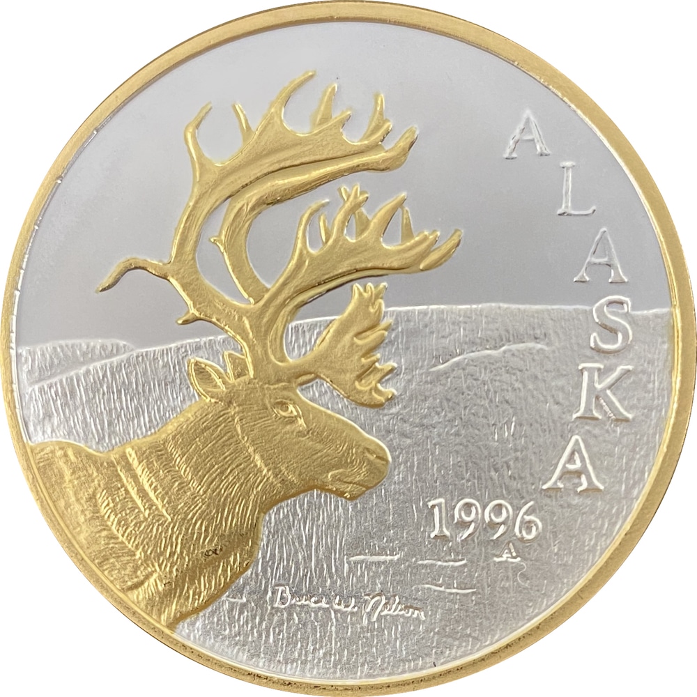 Details about   Alaska Mint Official State Medallion 2012 Silver Medallion Proof 1Oz 