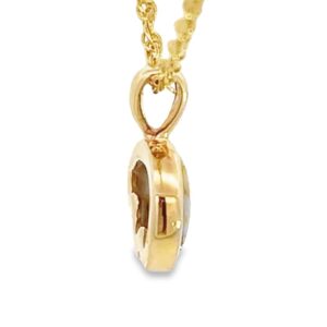 Gold Quartz Bear Pendant, Alaska Mint