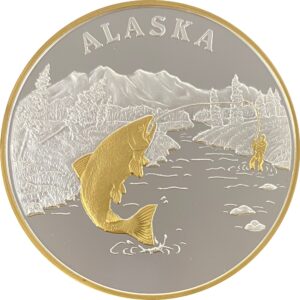 2 Ounce Sport Fishing Medallion