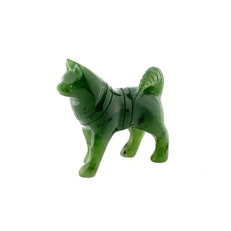 Jade Carving Howling Wolf
