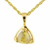 Gold quartz pendant, Alaska Mint