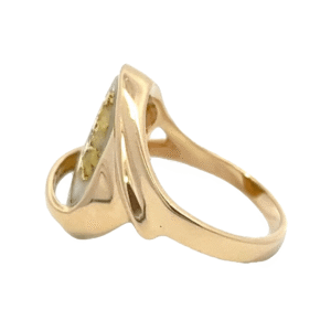 Ladies Gold Quartz Ring, Alaska Mint