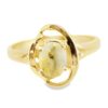 Ladies Gold Quartz Ring, Alaska Mint