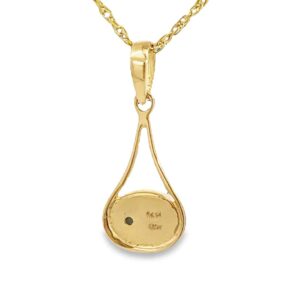 Gold Quartz Pendant, Alaska Mint