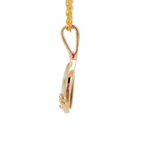 Gold Quartz Pendant, Alaska Mint