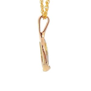 Gold Quartz Pendant, Alaska Mint