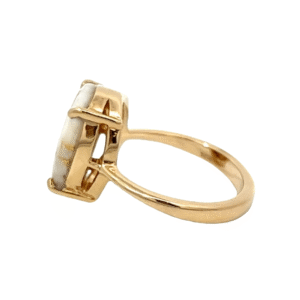 Gold quartz, Ring, Alaska Mint, RL1007Q
