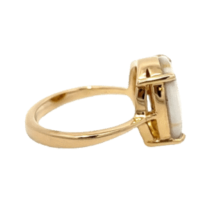 Gold quartz, Ring, Alaska Mint, RL1007Q