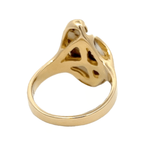 Ladies Gold Quartz Ring, Alaska Mint