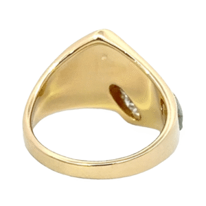 Gold quartz, Ring, Alaska Mint, Diamond, RL536D10Q