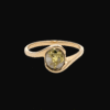 Ring, Gold quartz, Alaska Mint, RL649Q $620