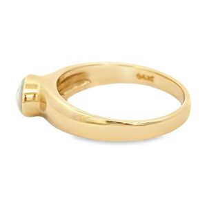 Oval Gold Quartz Ring, Alaska Mint