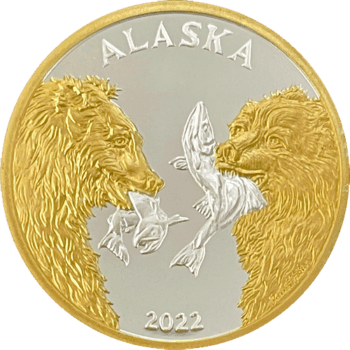 Alaska Official State Medallions