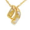 Gold Quartz Pendant, Alaska Mint