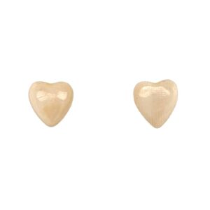 Mammoth Ivory Whale Tail Post Earrings