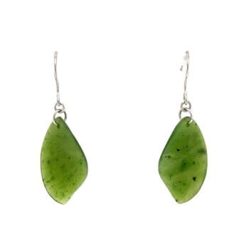Jade Natural Dangle Earrings