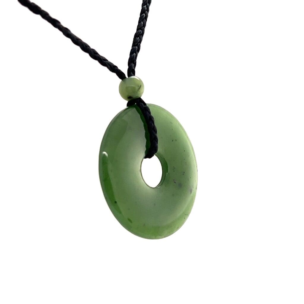Jade Donut Pendant Alaska Mint