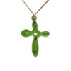 Jade Icthuse Cross Pendant