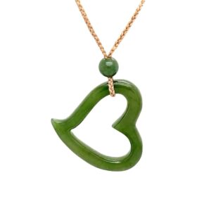 Jade Heart Pendant