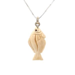 Ivory Fish Pendant
